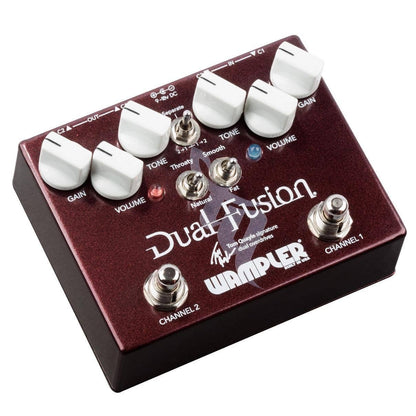 Wampler Dual Fusion V2 Tom Quayle Signature Dual Overdrive Guitar Effects Pedal