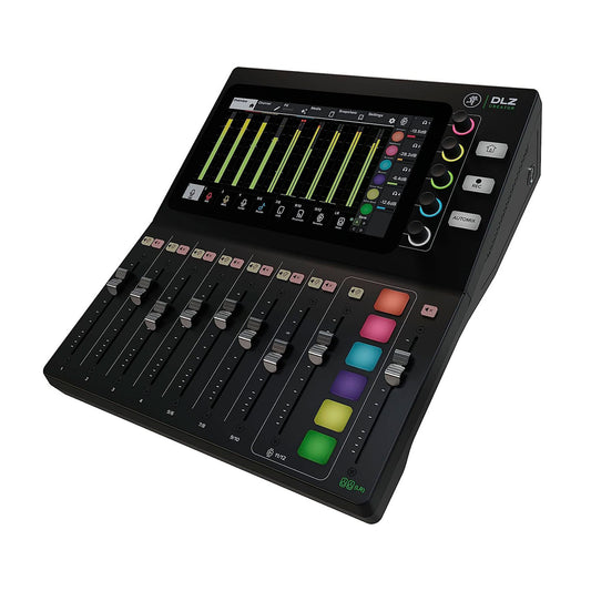 Mackie DLZ Creator Adaptive Digital Mixer for Podcasting, Streaming and YouTube with User Modes, Mix Agent Technology, Auto Mix, Onyx80 Mic Preamps