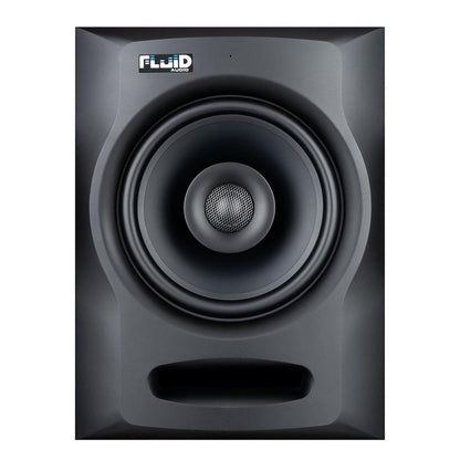 Fluid Audio FX80 Black : 8" Single Point Source Coax Reference Monitor, Bi-Amplified 110w 35Hz - 22kHz (+/-3db)