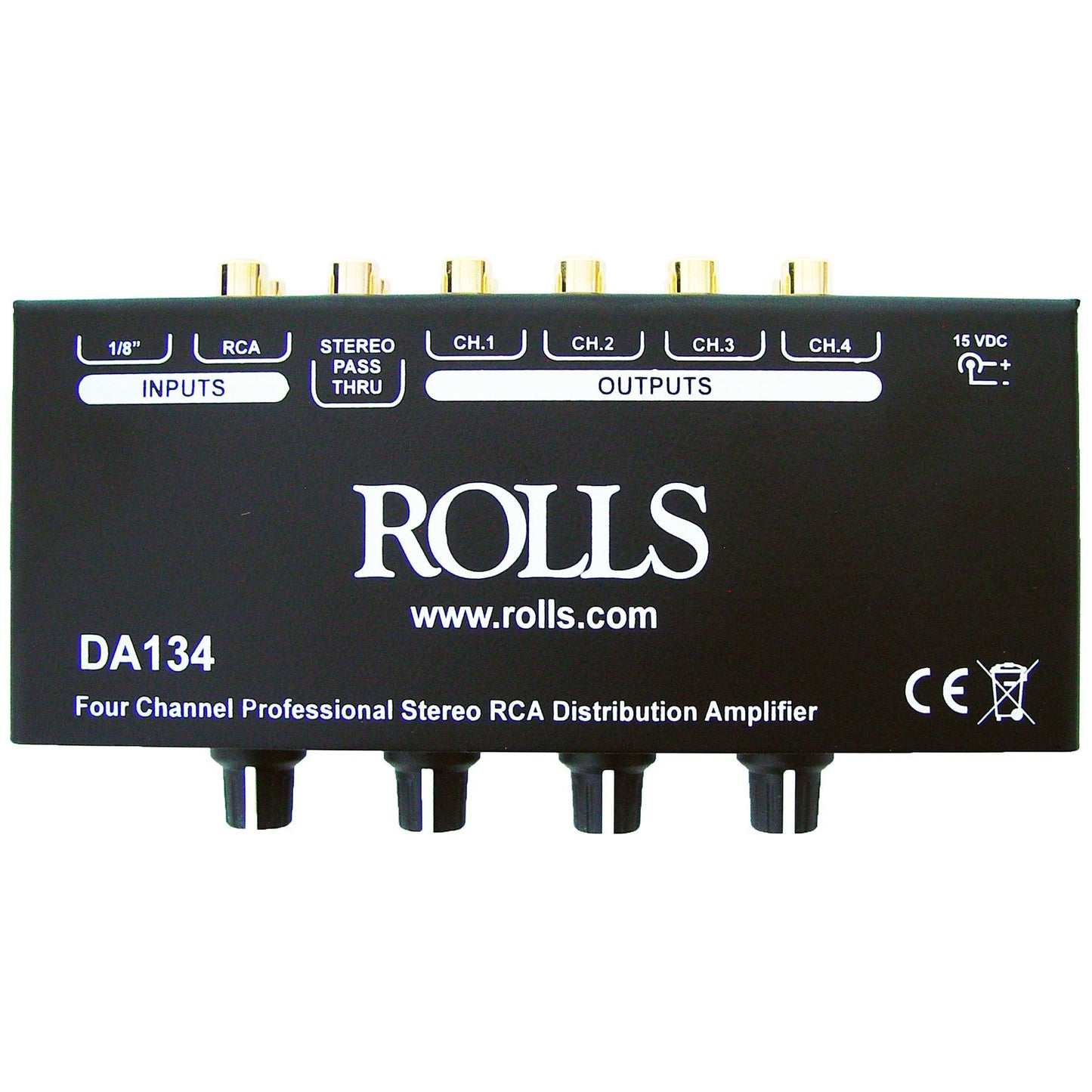 Rolls DA134 4-Channel Distribution Amplifier
