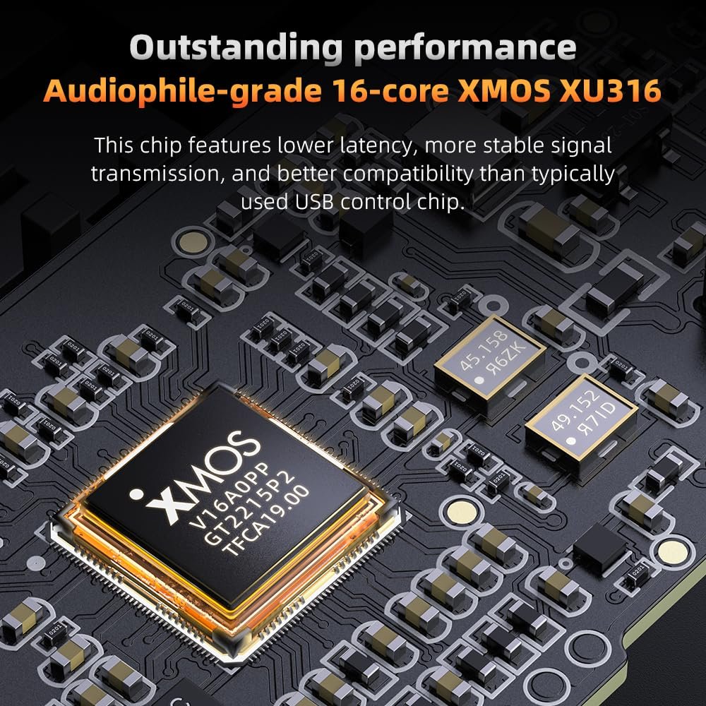 FiiO KA17 Portable USB DAC Audio HiFi Decoder, Dual ES9069Q PCM768 DSD512 3.5/4.4mm Output for Android iOS Mac Win10