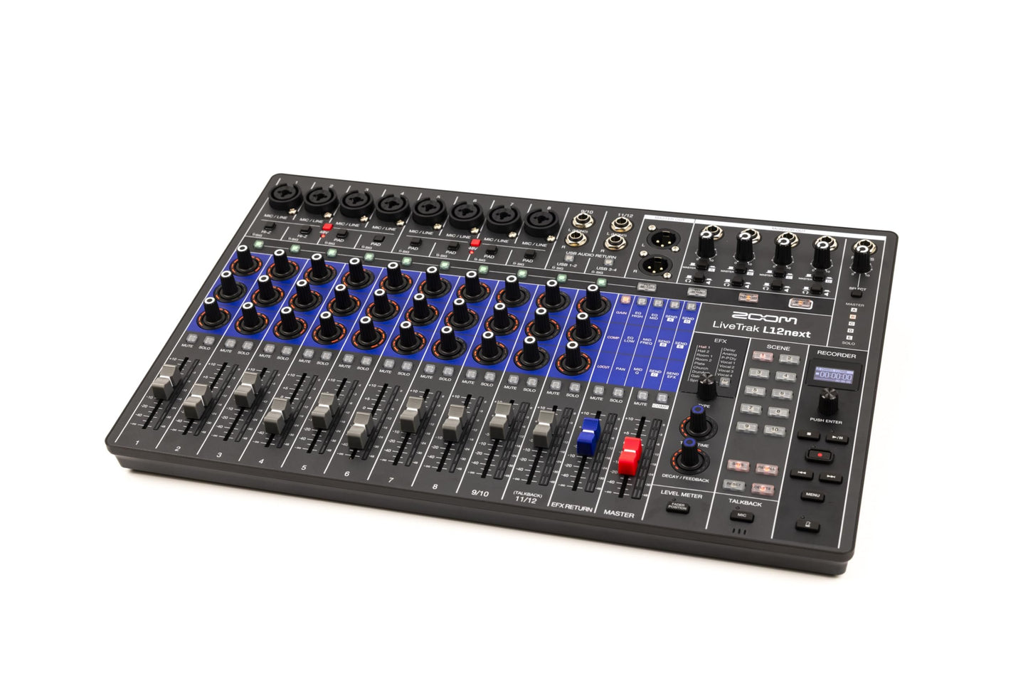 Zoom LiveTrak L12next 12-Channel Digital Mixer/Recorder