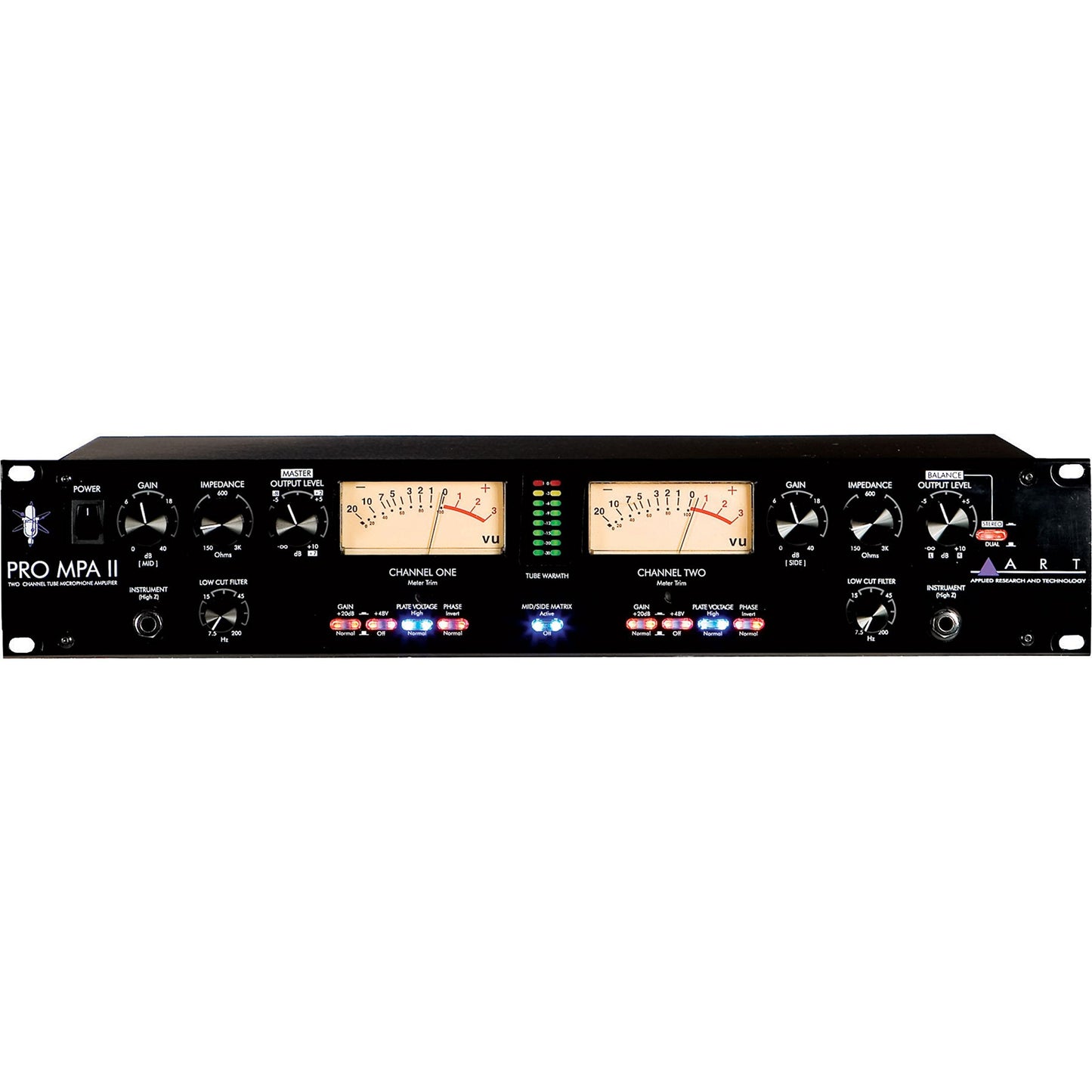 ART ProMPAII Two Channel Discrete Class A Microphone Preamp