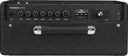 Fender Mustang GTX100 Guitar Amp and 7 Button Footswitch, 100 Watts, Integrated Looper, Bluetooth Audio Streaming for Play Along, 24.5Dx21.05Wx13.05H Inches, Black