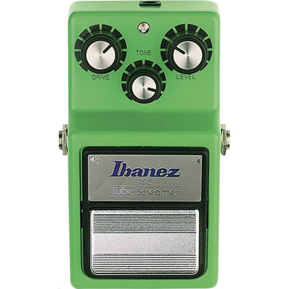 Ibanez TS9 White Black Red Blue Electric Guitar Distortion and Overdrive Effect Pedal, Model Number TS9, Style Overdrive, 9.0 Volts, 8.0 Microamps