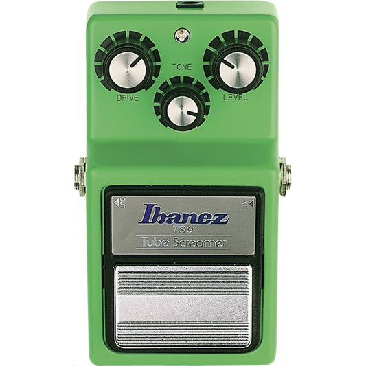 Ibanez TS9 White Black Red Blue Electric Guitar Distortion and Overdrive Effect Pedal, Model Number TS9, Style Overdrive, 9.0 Volts, 8.0 Microamps