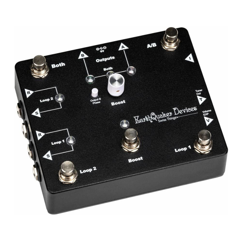 EarthQuaker Devices Swiss Things Guitar Effects Pedalboard Reconciler