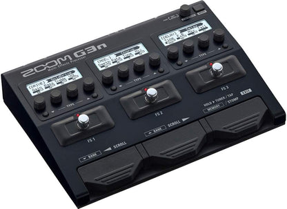 Zoom G3n G-Series Multi-Effects Processor for Guitar, 70 (68 Effects, 1 Looper Pedal, and 1 Rhythm Pedal) Onboard High-quality Digital Effects, 75 Custom-designed Factory Patches