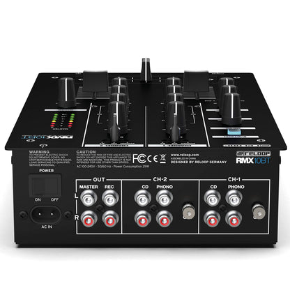 Reloop Compact Bluetooth DJ Mixer (AMS-RMX-10BT)