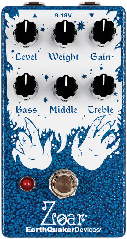 EarthQuaker Devices Zoar Dynamic Audio Grinder Distortion Pedal