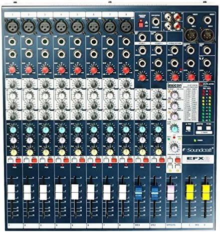 Soundcraft EFX8 High-Performance 8-Channel Lexicon Effect Mixer