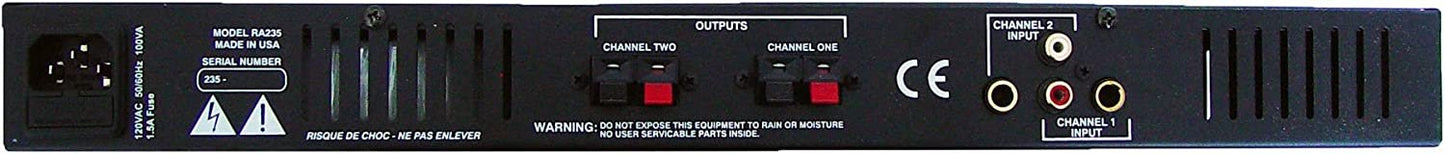 Rolls RA235 2-Channel 35W/Channel Amplifier