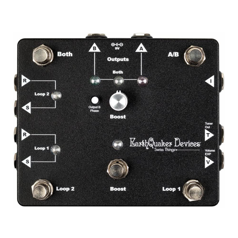 EarthQuaker Devices Swiss Things Guitar Effects Pedalboard Reconciler