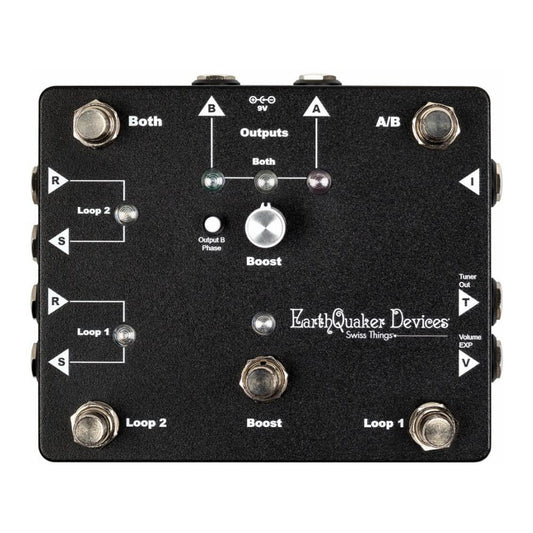 EarthQuaker Devices Swiss Things Guitar Effects Pedalboard Reconciler