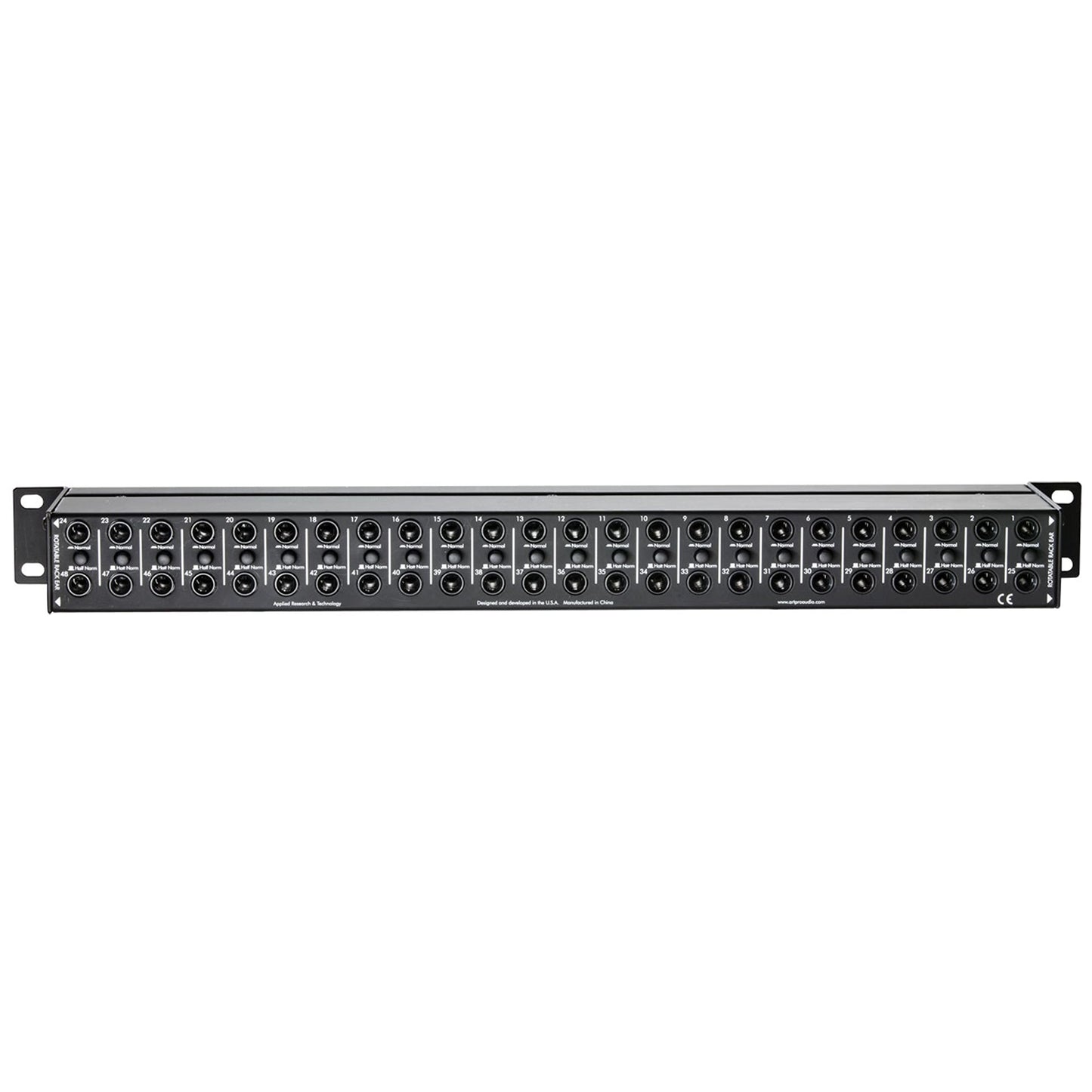 Art Pro Audio P48-48 Point Balanced Patch Bay