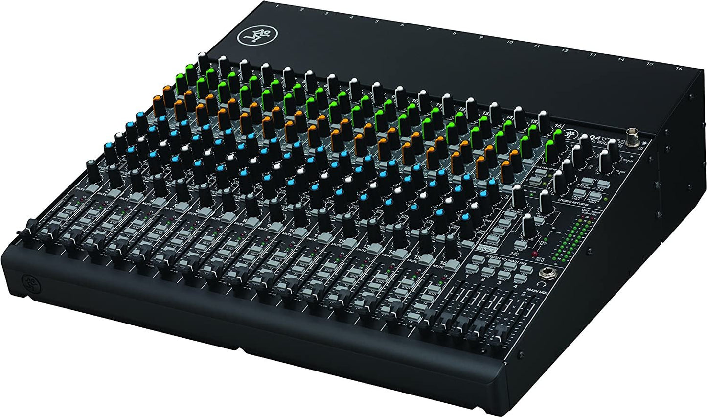 Mackie 1402VLZ4, 14-channel Compact Mixer with High Quality Onyx Preamps