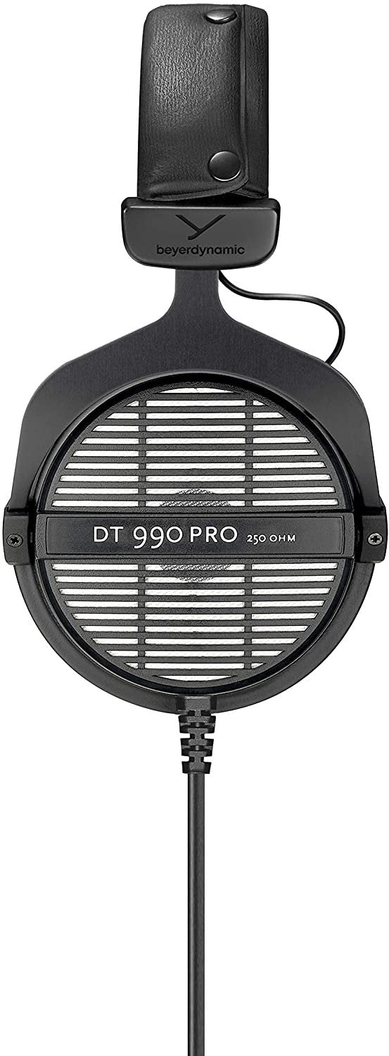 beyerdynamic DT 990 Pro 250 ohm Over-Ear Studio Headphones For Mixing, Mastering, and Editing