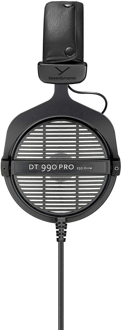 beyerdynamic DT 990 Pro 250 ohm Over-Ear Studio Headphones For Mixing, Mastering, and Editing