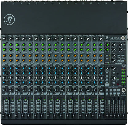 Mackie 1402VLZ4, 14-channel Compact Mixer with High Quality Onyx Preamps