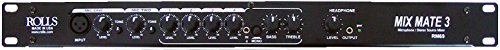 Rolls RM69 MixMate 3 Mic/Source Mixer , Black