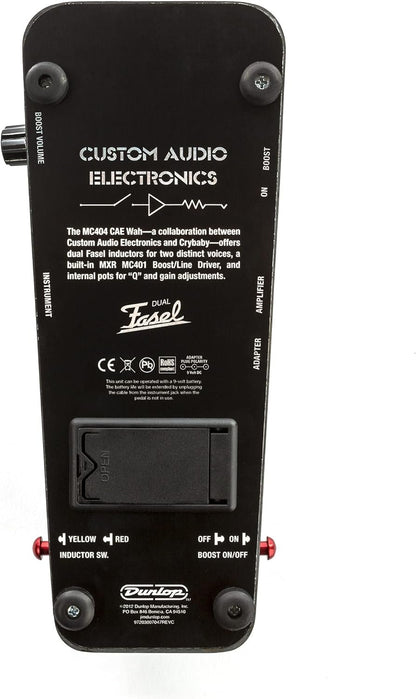 Jim Dunlop CAE Dual Inductor Wah Wah