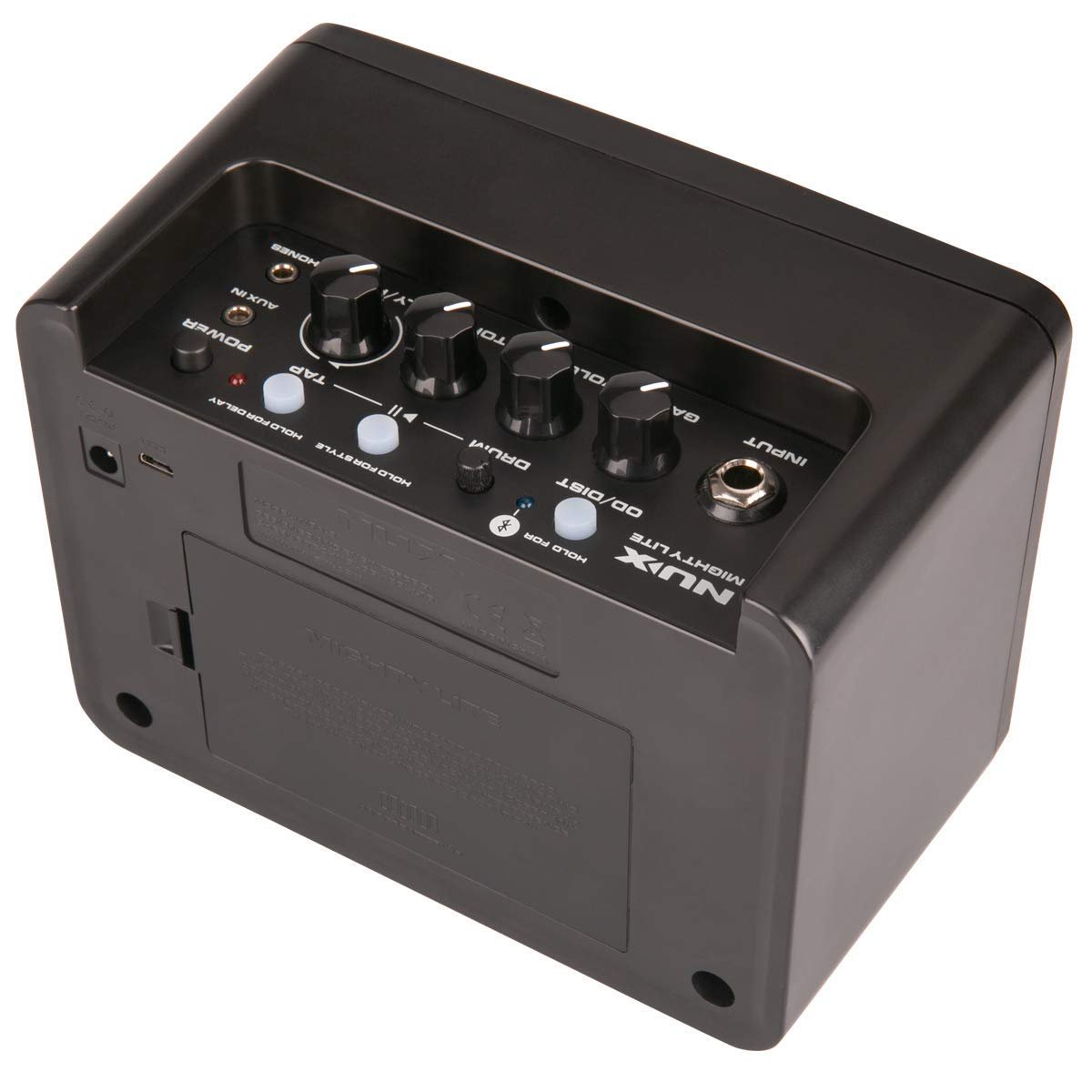 NUX Mighty Lite BT Mini Portable Modeling Guitar Amplifier with Bluetooth(Black)
