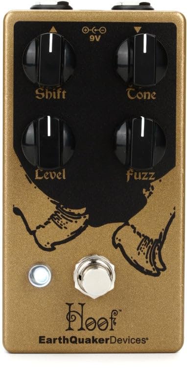 EarthQuaker Devices Hoof V2 Germanium/Silicon Hybrid Fuzz Guitar Effects Pedal