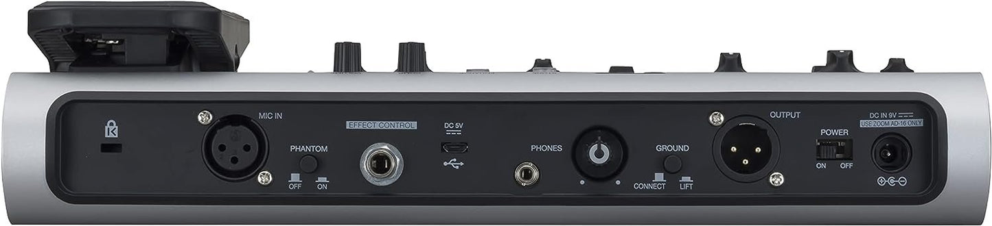 Zoom V6-SP Vocal Processor, Vocal Effects Pedal, Formant Pedal, Harmony, Looper, 10 Studio Grade Effects, For Studio and Live Performance