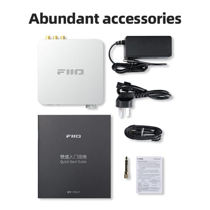 FiiO K11 Desktop 1400W Power Balanced Headphone DAC & Amplifier 384kHz/24Bit DSD256 for Home Audio/PC 6.35mm/4.4mm/RCA/Coaxial/Optical (Black)