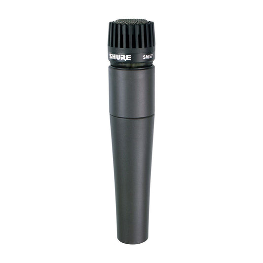 Shure SM57 Professional XLR Dynamic Microphone – Cardioid Mic for Instruments, Amplifiers, Drums & Live Performance Recording (SM57-LC)