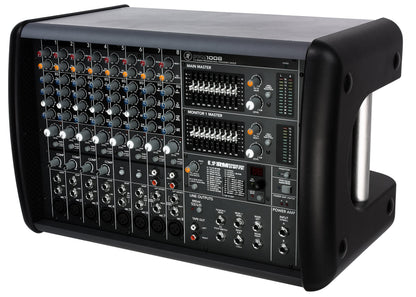 Mackie PPM1008 8-Channel, 1600-Watt Powered Desktop Mixer with Effects Black