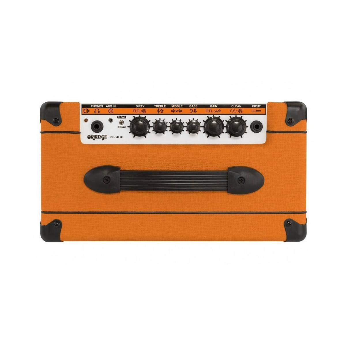 Orange Crush 20 Twin-Channel 20W Guitar Amplifier, Black