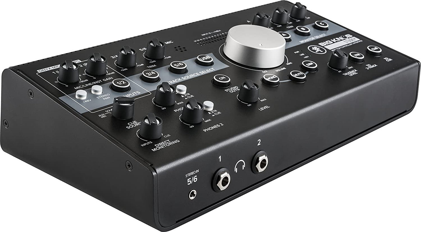 Mackie Big Knob Series, Passive 2x2 Studio Monitor Controller (BIG KNOB PASSIVE)