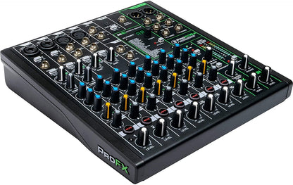 Mackie ProFXv3 Series, 12-Channel Professional Effects Mixer with USB, Onyx Mic Preamps and GigFX effects engine - Unpowered (ProFX12v3)