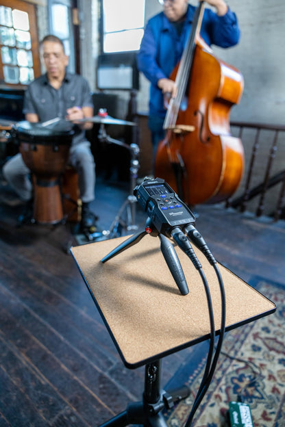 Zoom H4 Essential 4-Track Stereo Recorder with 32-Bit Float Recording, Stereo Microphones, 2 XLR/TRS Combo Inputs, USB Audio Interface, Accessible Design for Voice, Music, & Podcasting