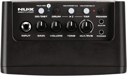 NUX Mighty Lite BT Mini Portable Modeling Guitar Amplifier with Bluetooth(Black)