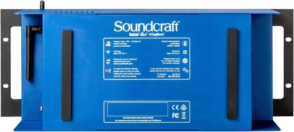 Soundcraft Ui24 Remote-Controlled 24-Input Digital Mixer