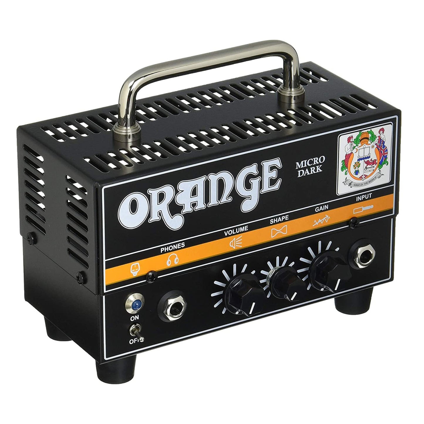 Orange Amps, 1 Electric Guitar Power Amplifier, Black (Micro Dark)