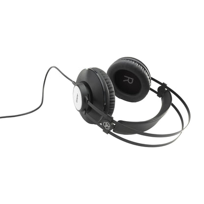 AKG Pro Audio K72 Over-Ear, Closed-Back, High-Sensitivity, High Output 40mm drivers, Studio Professional Headphone. Also Great for Portable Devices. Black.