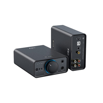 FiiO K7 Full Balanced HiFi DAC Headphone Amplifier AK4493S*2, XMOS XU208 PCM384kHz DSD256,USB/Optical/Coaxial/RCA Inputs, 6.35mm/4.4mm Output