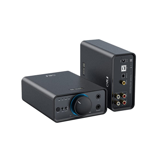FiiO K7 Full Balanced HiFi DAC Headphone Amplifier AK4493S*2, XMOS XU208 PCM384kHz DSD256,USB/Optical/Coaxial/RCA Inputs, 6.35mm/4.4mm Output