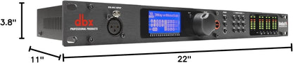dbx DriveRack 260 2x6 I/O Loudspeaker Management System (Crossover, Graphic EQ, Parametric EQ, Auto-EQ, and Limiter)