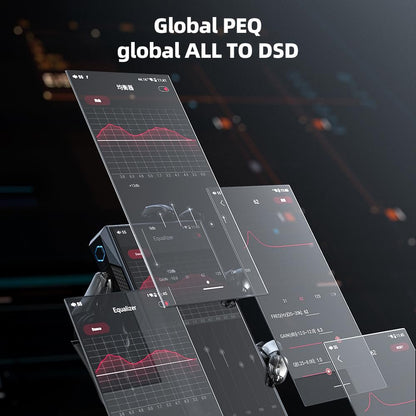 FiiO M23 Hi-Res MP3 Music Player Android 10 Snapdragon 660 with AK4191EQ+AK4499EX, 5.5inch, Lossless DSD/MQA, 5G WiFi/Apple Music/Tidal/Amazon Music 3.5mm/4.4mm