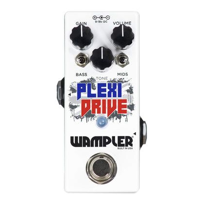Wampler Plexi Drive Mini Overdrive Pedal (PLEXIDRIVEMINI), Cream