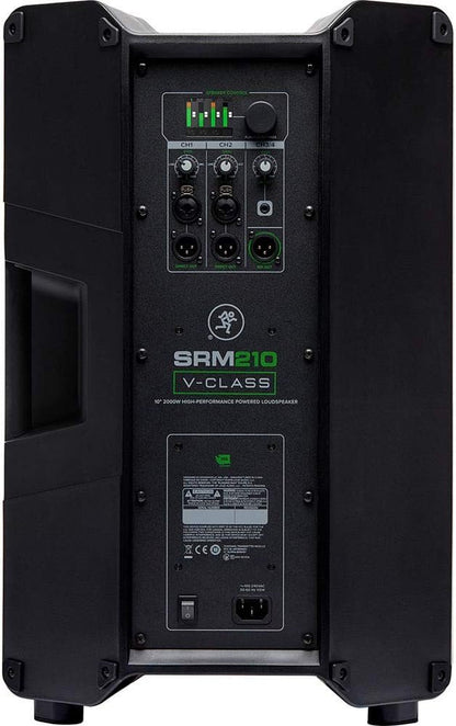 Mackie SRM210 V-Class 10" 2000W Series High-Performance Powered Loudspeakers