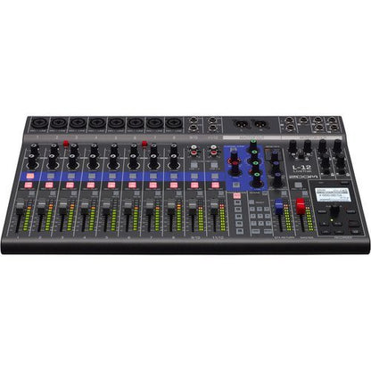 Zoom LiveTrak L-12-12-Channel Digital Mixer & Multitrack Recorder + CBL-20 Carrying Bag For L-12