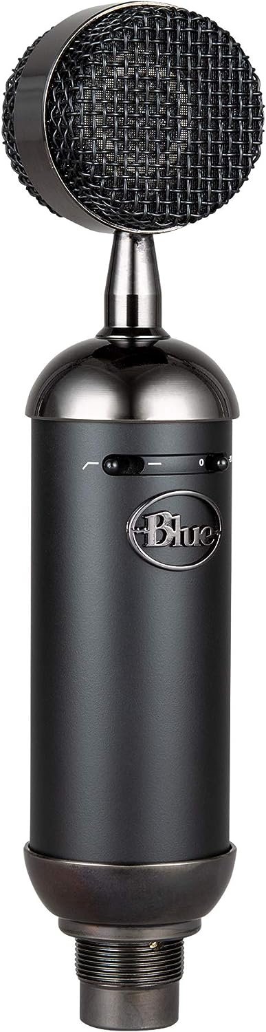 Blue Microphone Blackout Spark SL XLR Condenser Microphone Recording, Streaming, Podcasting, Gaming, Large-Diaphragm Cardioid Capsule, Shockmount and Protective Case