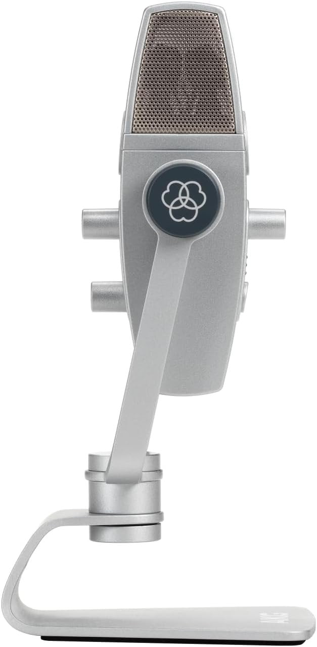 AKG Pro Audio Lyra Ultra-HD, Four Capsule, Multi-Capture Mode, USB-C Condenser Microphone for Recording and Streaming