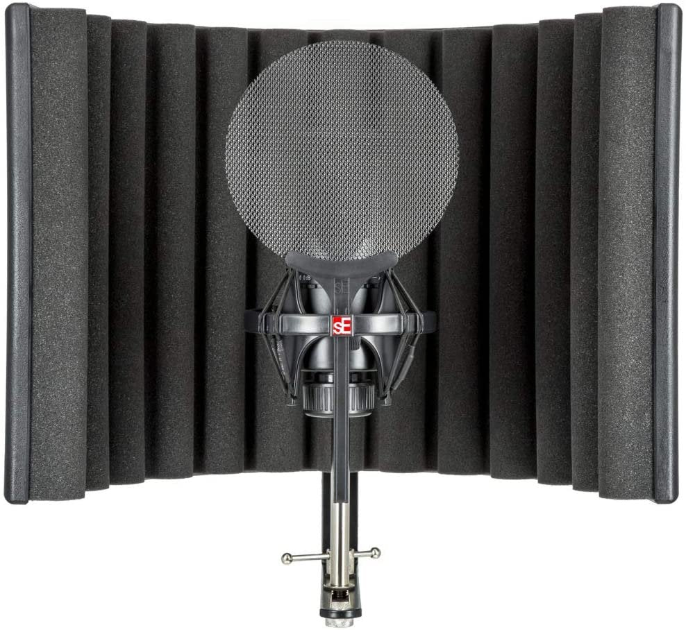 sE Electronics - 2300 Multi Pattern Large Diaphragm Condenser Mic with Shockmount and Filter