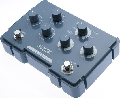Kernom ELIPSE Modulation Effects Pedal, Morph Between Chorus, Tremolo, Flanger, Phaser & More, Multi-Mode Analog with Digital Control, MIDI Compatible, Expression, 128 Presets